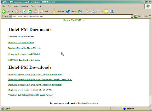 Pm Documents and Downloads Pages